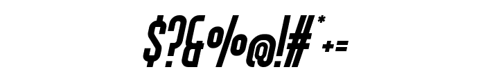 Brigmore Bold Oblique Font OTHER CHARS