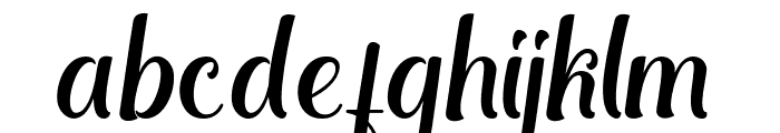 Brigtham-Sans Font LOWERCASE