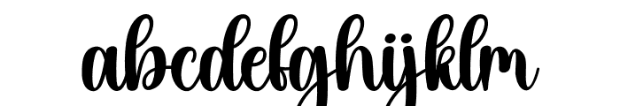 Brigthon Font LOWERCASE