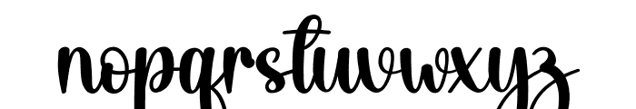 Brigthon Font LOWERCASE