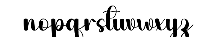 Brigty Dream Font LOWERCASE
