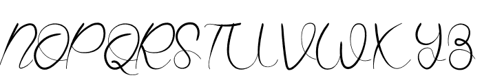 Briliant Signature Font UPPERCASE