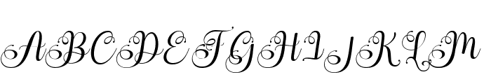 Brilliant Garden Italic Italic Font UPPERCASE