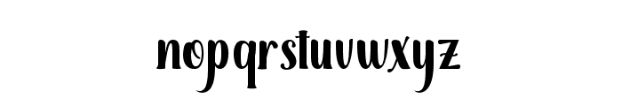 BrilliantBold Font LOWERCASE
