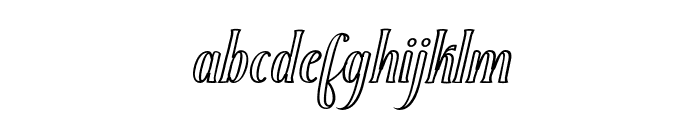 BrilliantOutlineBoldSlant FONT