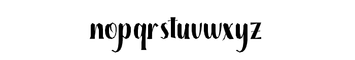 BrilliantSambo Font LOWERCASE