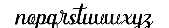 BrilliantScript Font LOWERCASE