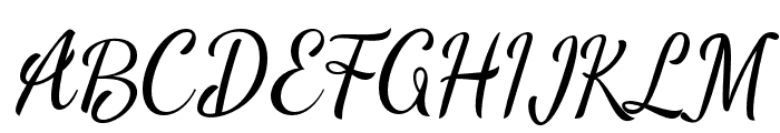 Brillion Shella - Fat Italic Font UPPERCASE