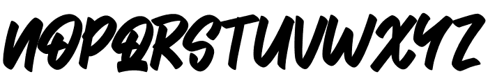 Brimop Gatel Font UPPERCASE