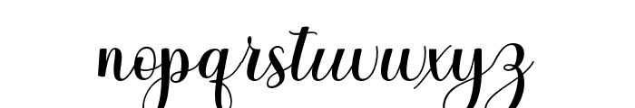 BringlineScript Font LOWERCASE