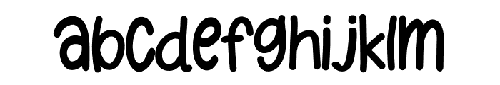 Brinley Font LOWERCASE