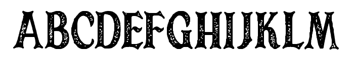 Brinson Rought Font UPPERCASE
