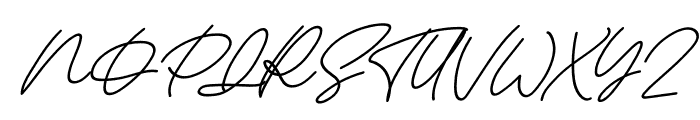 Brinton Signature Italic Font UPPERCASE