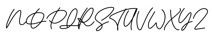 Brinton Signature Font UPPERCASE