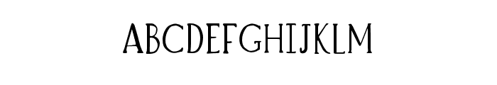 Brioche Regular Font UPPERCASE