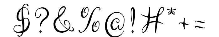 BrionaFlower-Regular Font OTHER CHARS