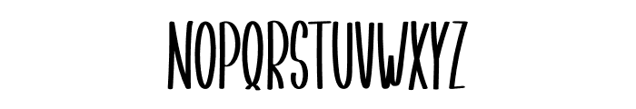 Briqhta Font LOWERCASE