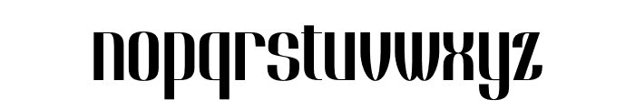 Briqusion Font LOWERCASE