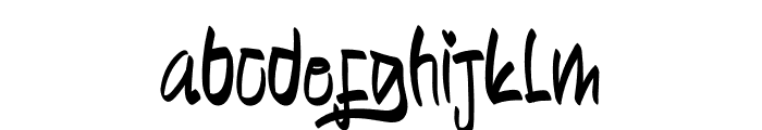 Brisbanne Font LOWERCASE