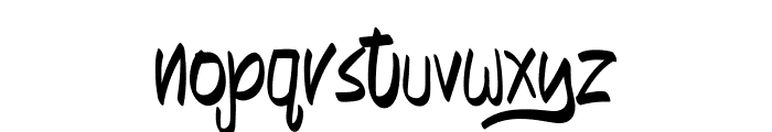 Brisbanne Font LOWERCASE