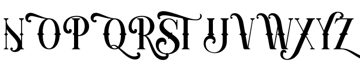 Bristol maver Regular Font UPPERCASE
