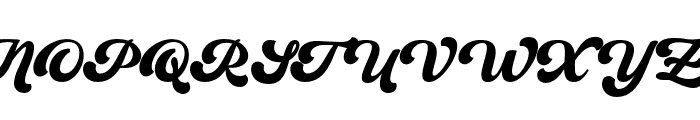 BristolSript Font UPPERCASE