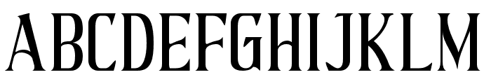Briston-Regular Font UPPERCASE
