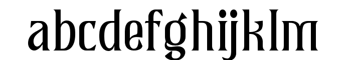 Briston-Regular Font LOWERCASE