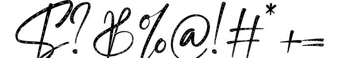 Britania-Script Font OTHER CHARS