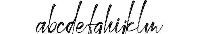 Britania-Script Font LOWERCASE