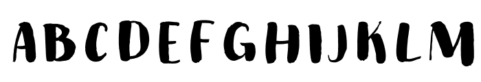 Britanic Regular Font UPPERCASE