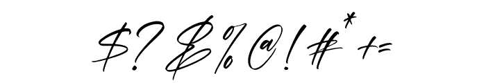 Brithan Signature Font OTHER CHARS