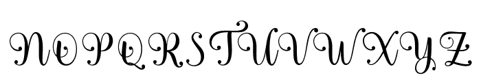 BrithaniAbsolute Font UPPERCASE