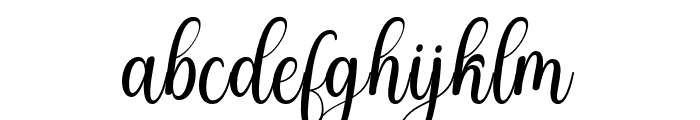 Brithania Font LOWERCASE