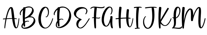Brithany Font UPPERCASE