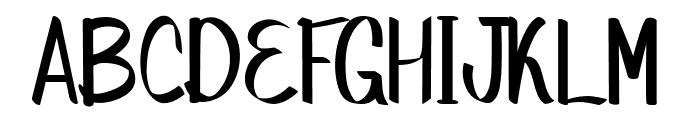 Brithsic Font UPPERCASE