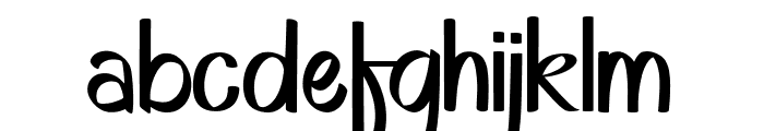 Brithsic Font LOWERCASE