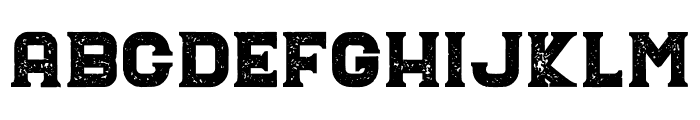 British Columbia Serif Rough Font LOWERCASE