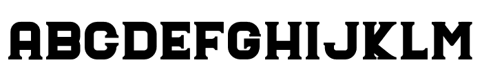 British Columbia Serif Solid Font LOWERCASE