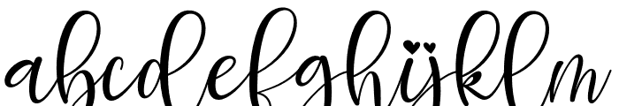 Britney-Regular Font LOWERCASE