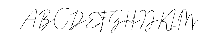 Britney Signature Font UPPERCASE