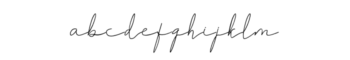Britney Signature Font LOWERCASE