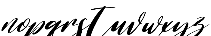 Britney Valentine Italic Font LOWERCASE