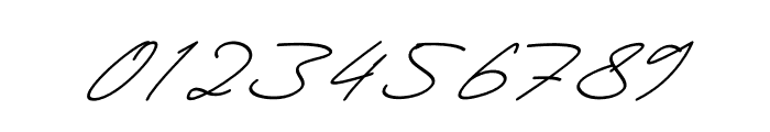 Brittany Signature Italic Font OTHER CHARS