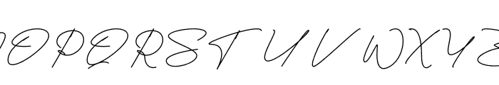 Brittany Signature Regular Font UPPERCASE