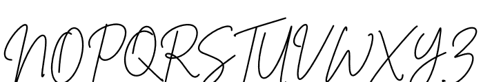 Brittany Signature Font UPPERCASE