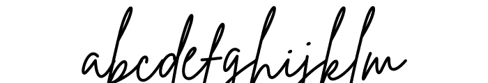 Brittany Signature Font LOWERCASE
