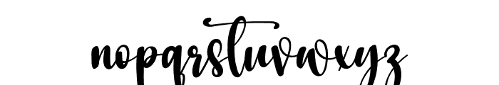 Brittany Wedding Font LOWERCASE