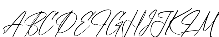 Brittanyhustle Italic Font UPPERCASE