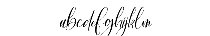 Brittanyla Italic Font LOWERCASE